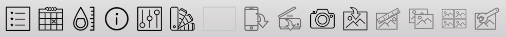 New toolbar icons