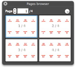 Pages browser