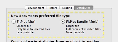 Preferred file type option