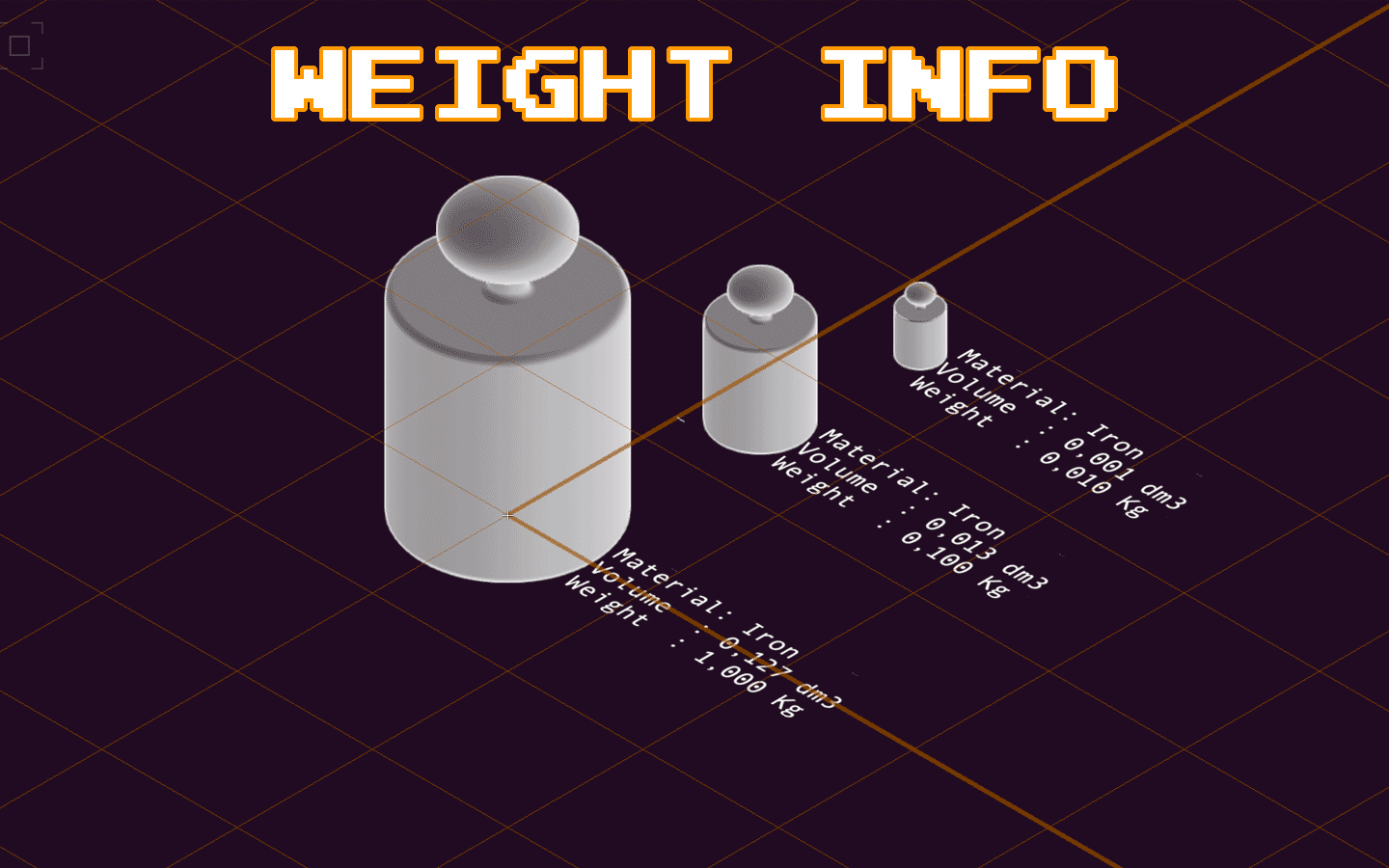 Weight Info tool